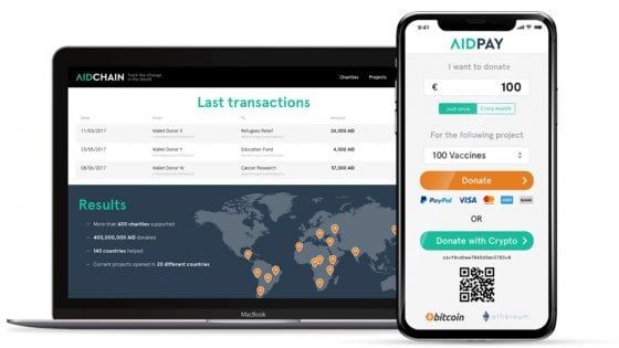 AidCoin, 4 milioni di dollari per la criptovaluta italiana della beneficenza