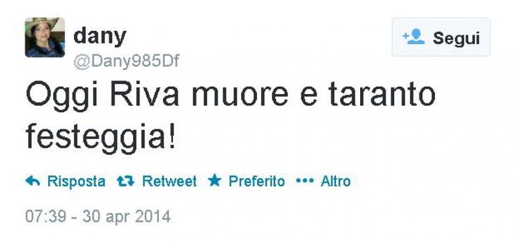 "Oggi Taranto festeggia", sul web le frasi shock su Emilio Riva