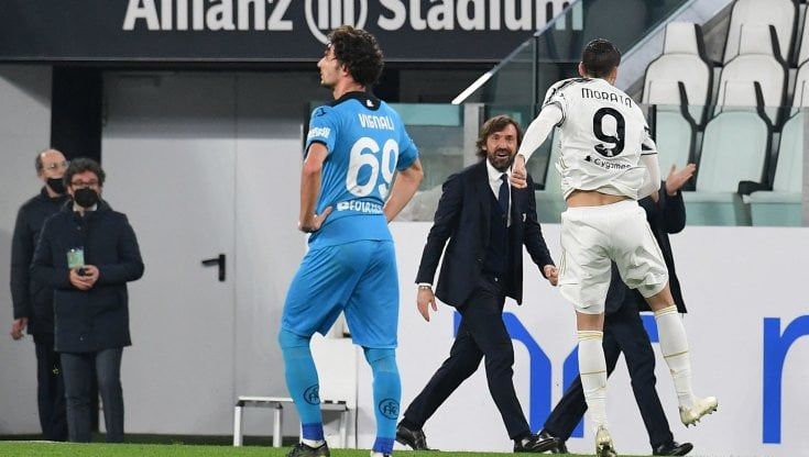 Juventus, Pirlo: "Decisivi i cambi, lotteremo fino alla fine per lo scudetto"