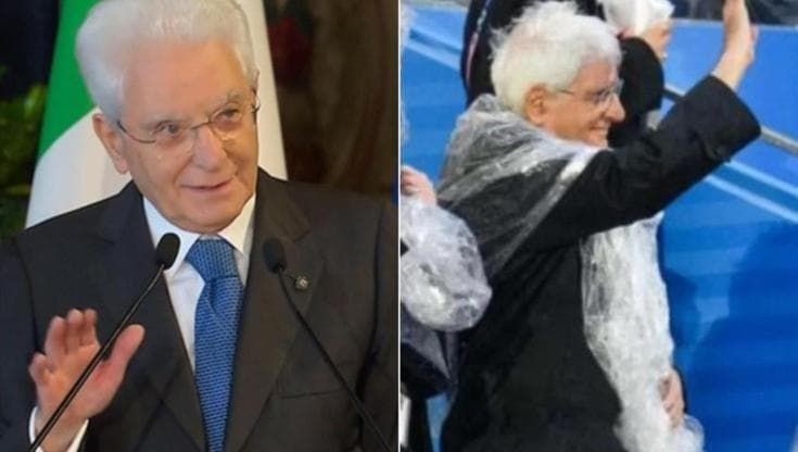 Atleti olimpici e paralimpici al Quirinale, Mattarella: "La pioggia ha portato fortuna e quanta ne abbiamo presa!"