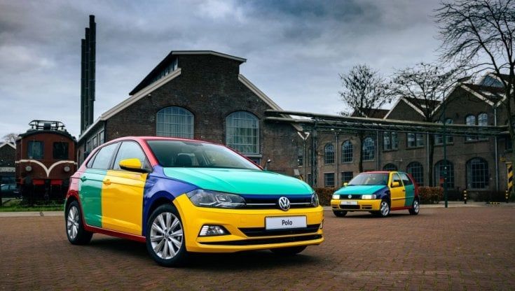 Torna la Polo Harlequin, quando Volkswagen vola con la fantasia