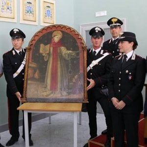 Potenza, la statua di San Leonardo torna ad Armento