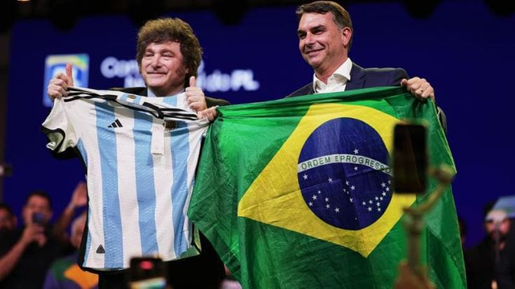 Brasile-Argentina, match politico. Milei sostiene Flavio Bolsonaro e offende Lula: è crisi