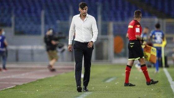 Roma, Fonseca: "Contento per la reazione ma abbiamo sofferto troppo"