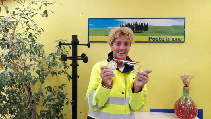 Postina atleta conquista l'oro agli Europei nel lancio nel martello