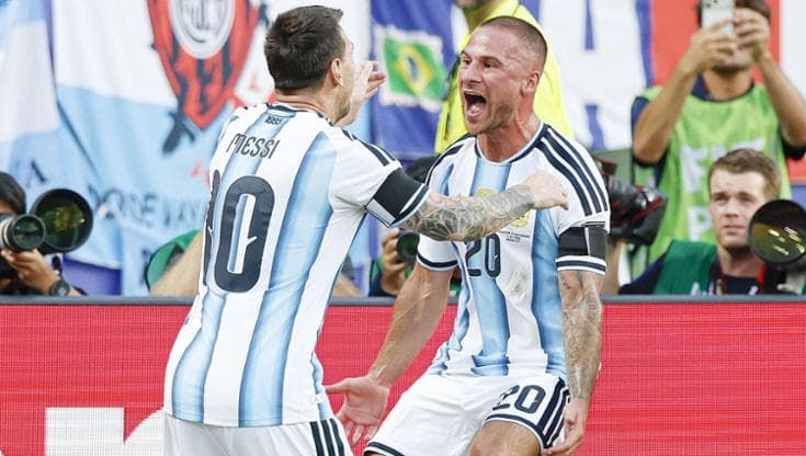 Nel nome di Diego. Messi, la prima volta contro l’Inghilterra
