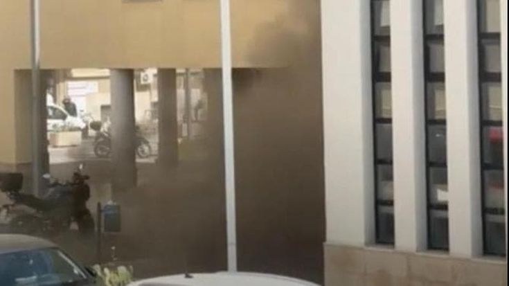 Incendio nel Policlinico di Bari, fiamme partite nel sotterraneo del polifunzionale di Medicina