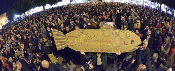 Le Sardine siciliane tornano in piazza: "La Lega nel governo regionale? Follia""