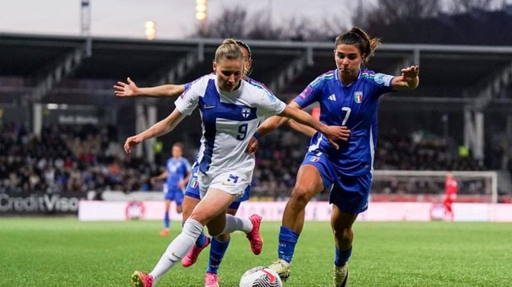 Nazionale donne, frenata europea dell’Italia: la Finlandia vince 2-1