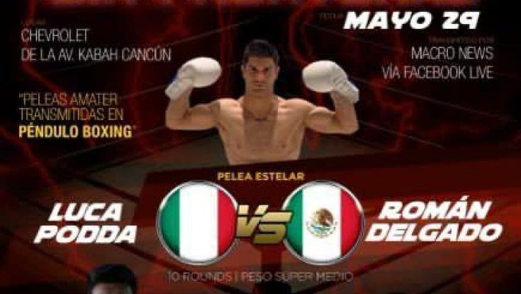 Boxe, Luca Podda cerca il rilancio in Messico