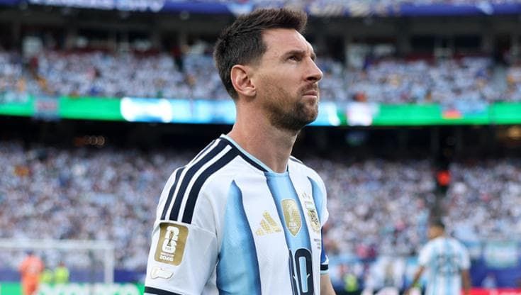 Le lacrime di Messi: in ansia per il padre malato