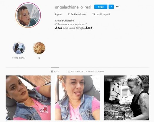 Angela Chianello, la protagonista di "Non ce n'è coviddi", star di Instagram