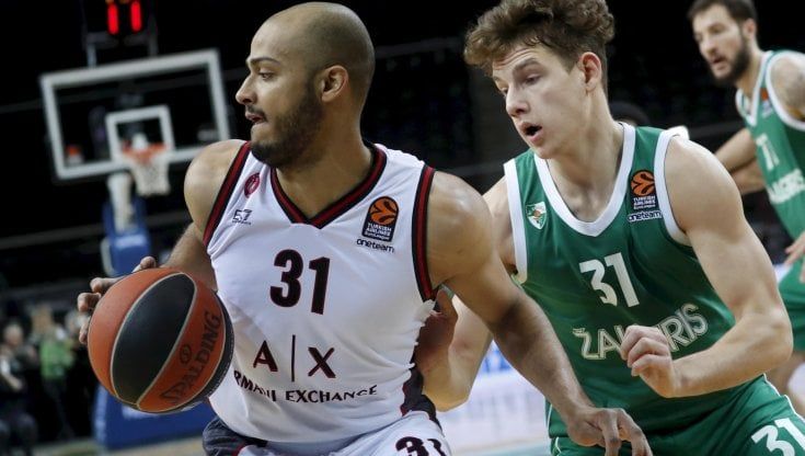Basket, Eurolega: l'Olimpia Milano vince a Kaunas, battuto 69-64 lo Zalgiris