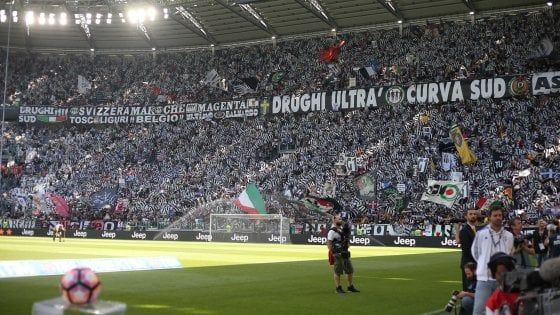 Juventus, curva chiusa: respinto ricorso, turni squalifica diventano due