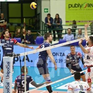Volley SuperLega: la Lube cade a Molfetta, Trento tiene il secondo posto