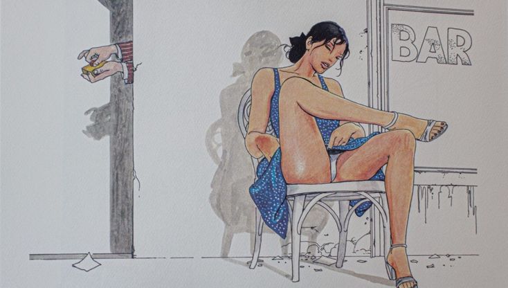 Palermo, eros in mostra con le litografie di Milo Manara