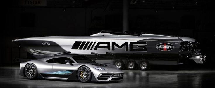 Idea Mercedes-AMG: il motoscafo da F1