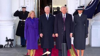 Usa, i Trump accolti da Biden alla Casa Bianca