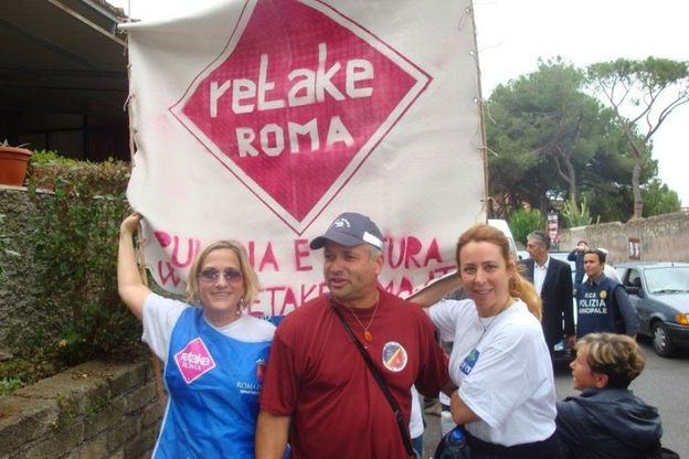 Nel 2011 nasce il logo di Retake Roma