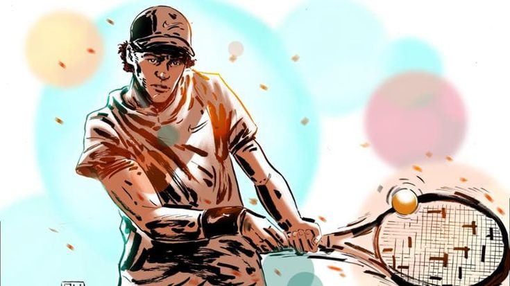 Jannik Sinner, il più normale dei super eroi: il disegno tributo per il nuovo numero 1 del tennis mondiale