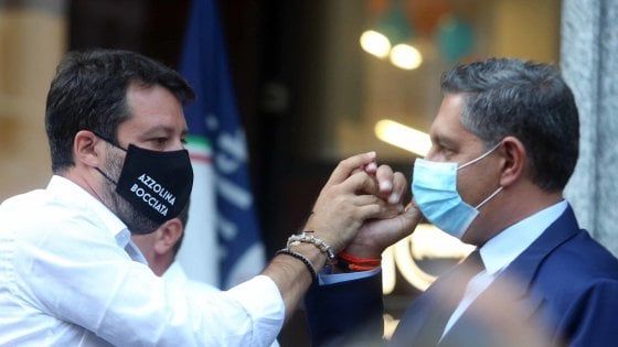 Elezioni regionali Liguria, Toti festeggia "il più grande successo del centrodestra in questa regione". Sansa: "Farò il consigliere regionale"