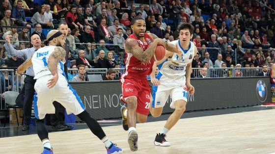 Basket, serie A: Milano apre il ritorno vincendo, quinto ko di fila per Treviso