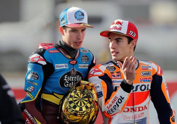 Alex con Marc, la Honda diventa casa Marquez
