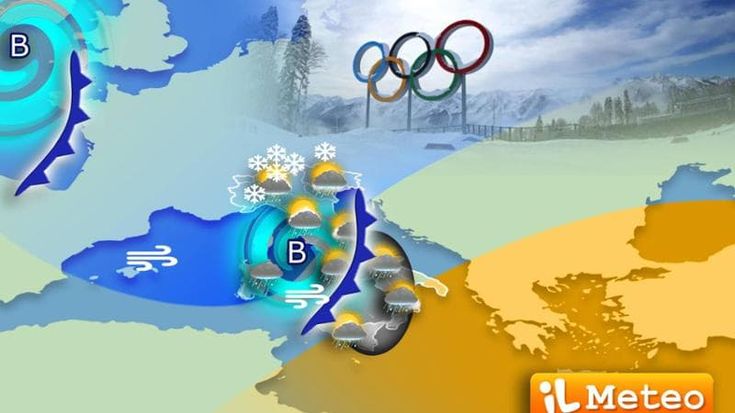 Previsioni meteo, Olimpiadi al sicuro: ma il Centro-Sud resta sotto l’acqua con rischi idrogeologici