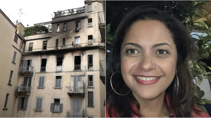Incendio a Milano, donna si lancia dal quarto piano e muore. Poco prima una lite col marito
