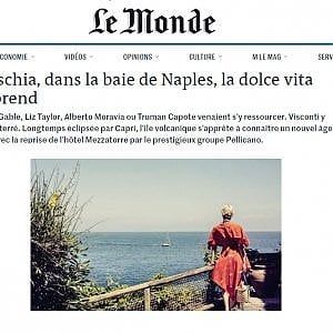 Ischia strega "Le Monde": "Qui si trovano emozioni e felicità"