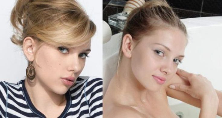 La versione hot delle star, quando la sosia &egrave; porno