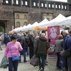 Milano, al Castello Sforzesco le Bandiere arancioni con i prodotti tipici di tutta Italia