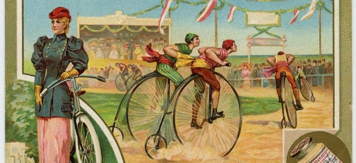 Una figurina dopo l'altra: due secoli di bici, e di storia del costume e della società