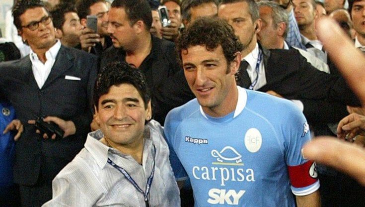 Ciro Ferrara: "Un dio umano, l'ho visto allenarsi anche in cantina"