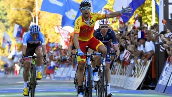 Ciclismo, Mondiali: oro al 'vecchio' Valverde. Italia fuori dal podio: Moscon quinto