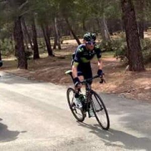 Ciclismo, Ruta del Sol: Valverde nuovo leader, Contador beffato per un secondo