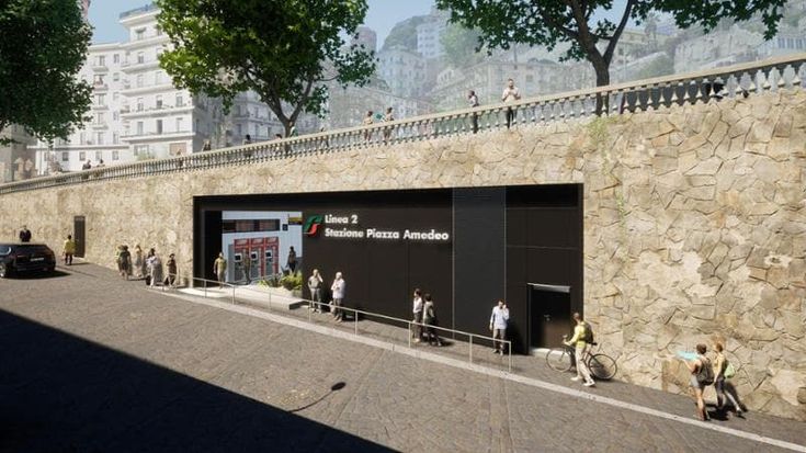 Napoli, metropolitana Linea 2: riapre Piazza Amedeo, si ferma Montesanto
