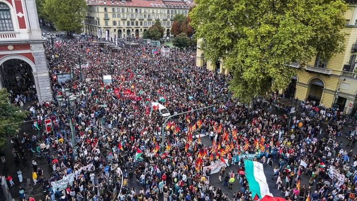 Sciopero generale per Gaza, il garante dice no: “Illegittimo”. Landini: “Andremo in piazza”
