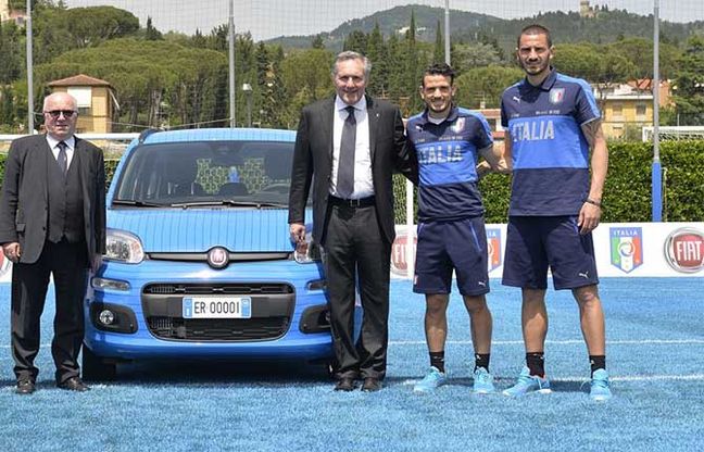 Fiat sempre al fianco degli Azzurri del calcio