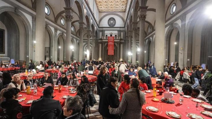 Il pranzo di Natale dei poveri, degli anziani e dei rifugiati: 80mila in Italia, 250mila nel mondo