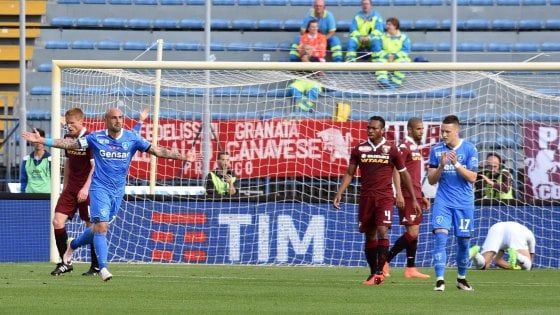 Empoli-Torino 2-1: Maccarone fa 13, Giampaolo saluta con un piazzamento storico