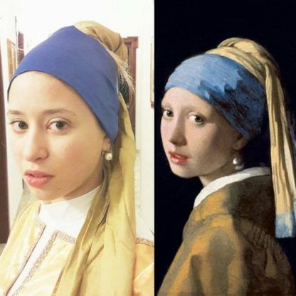 Studenti come opere d'arte: è la 'Notte dei quadri viventi'