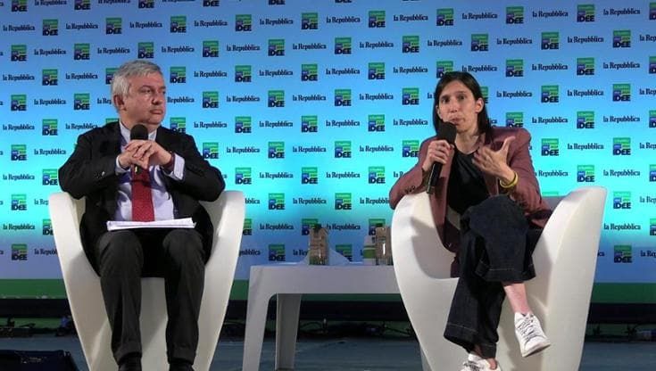 Repubblica delle Idee 2023, Schlein: "Non ci serve una premier donna se non fa nulla per famiglie e asili"