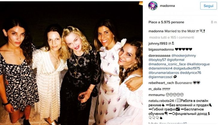 Madonna stregata dalla Puglia: le foto su Instagram