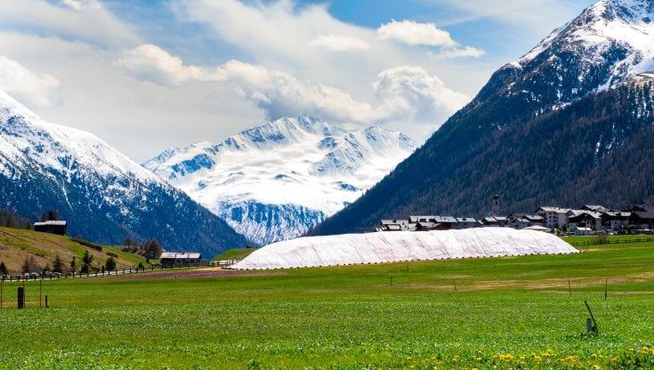 Conservazione della neve: il progetto green della Snowfarm di Livigno