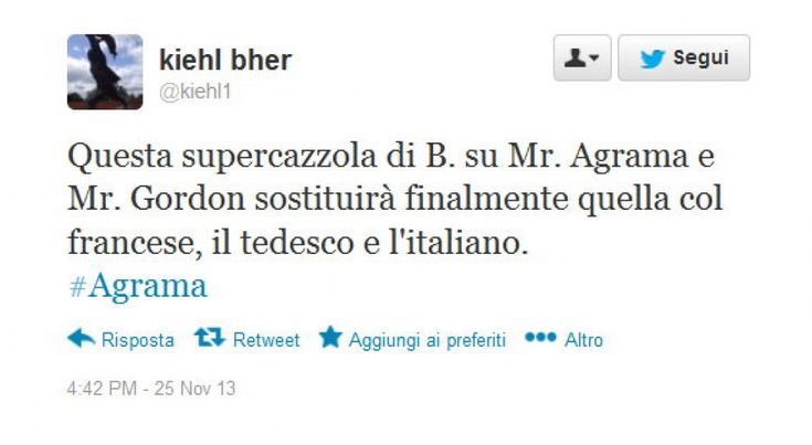 Berlusconi, #MisterAgrama e la #decadence: l'ironia di Twitter