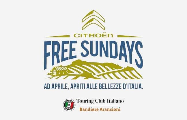 Free Sundays, idea Citroën in collaborazione con il Tci
