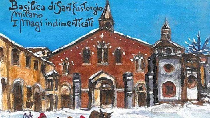 Umberto Bossi, il biglietto di auguri per Natale numero 29: re Magi e Sant’Eustorgio