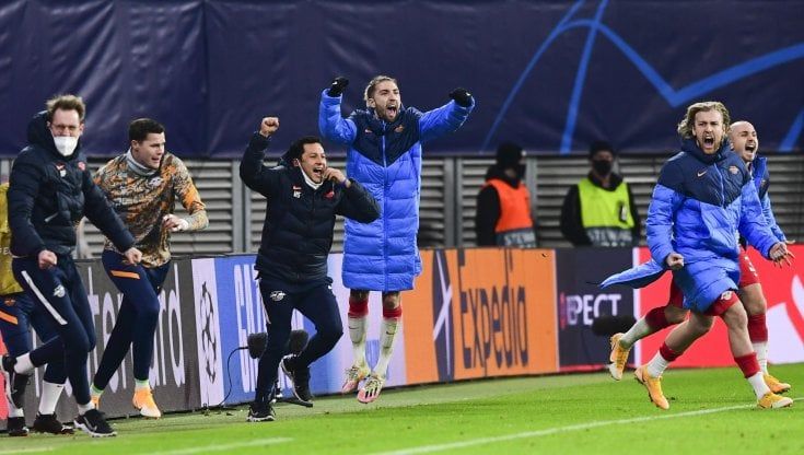 Champions, il Lipsia elimina lo United. Dortmund e Chelsea vincono i gironi