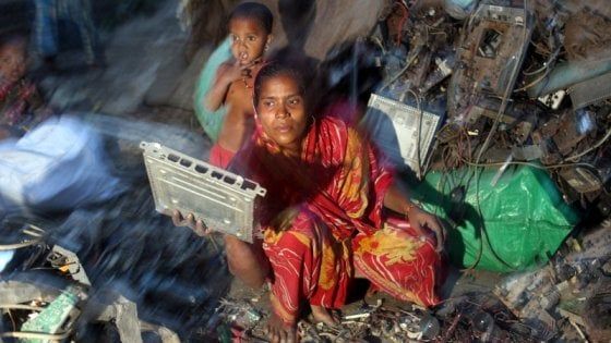 Povera India, è la discarica mondiale dei rifiuti elettronici